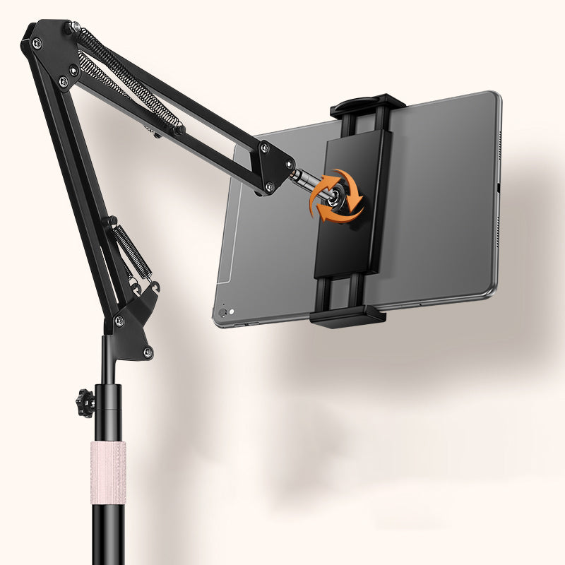 Stretchable Cantilevered Height Adjustable Selfie Live Streaming Stand for 4-11 inches Smartphone