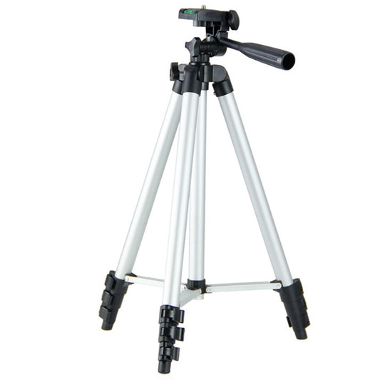 110cm Portable Telescopic Aluminum Alloy Tripod Camera Phone Live Streaming Stand Photography Tripod