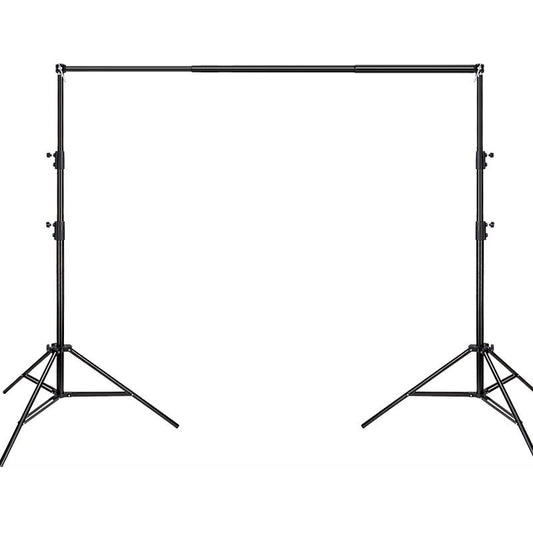 2.6x3m Photography Backdrop Stand Kit Aluminum Alloy Telescopic Tube Adjustable Photo Background Display Stand