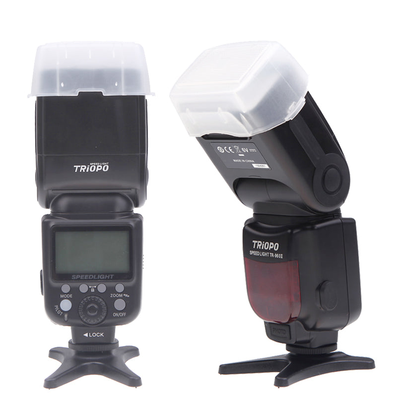 TRIOPO TR-960 II High Performance Flash Speedlite Speed Light Manual Flash Light