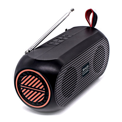 XM-U3S Wireless Bluetooth Speaker Household Outdoor U disk/TF Card Car Subwoofer Solar Power Speaker with FM Radio Function