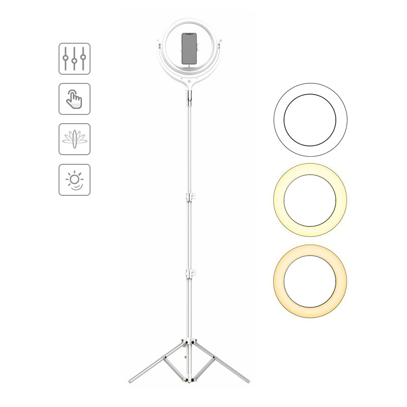 12" Selfie Ring Light LED Ring Light Cell Phone Holder LED Lamp Camera Light for YouTube Video Makeup Tik Tok