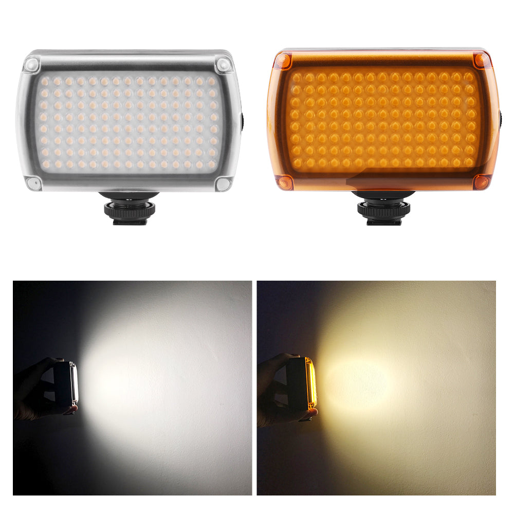 120 LEDs Dimmable Video Fill Lgiht for DJI Osmo Mobile 2 3/Zhiyun Smooth 4/Feiyu Vimble Vlog Pocket/GoPro
