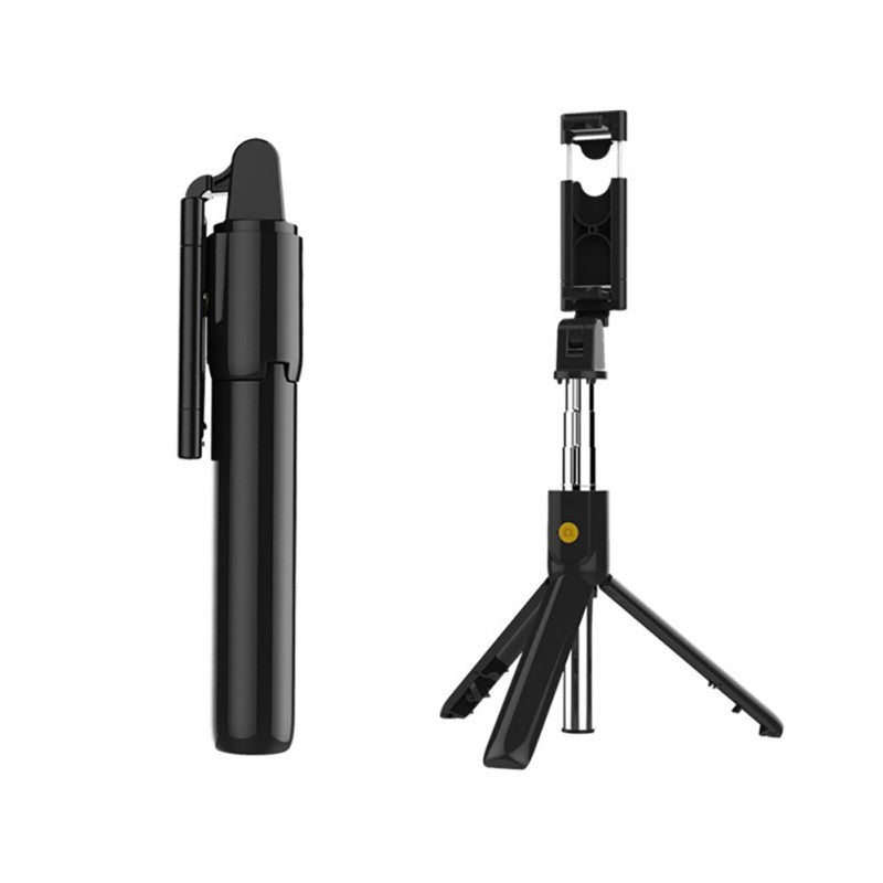 SELFIESHOW K07 Wireless Bluetooth Selfie Stick Foldable Mini Tripod Expandable Monopod with Remote Control for iOS Android