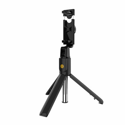 SELFIESHOW K10 Self Timer Bluetooth Remote Control Mobile Phone Tripod with Fill Light Function