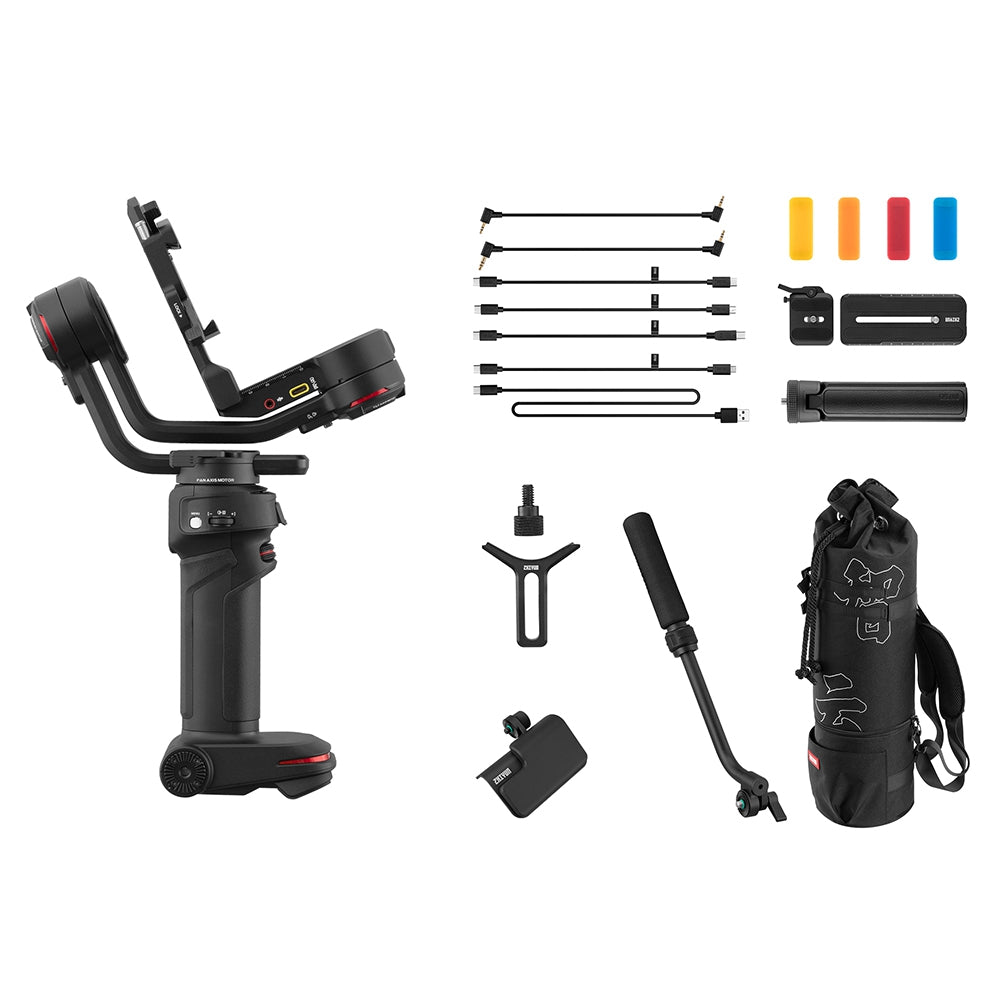 ZHIYUN WEEBILL 3 Portable Gimbal Stabilizer for SLR Cameras Handheld Sling Mode Camera Holder with Extendable Sling Grip - Combo Version