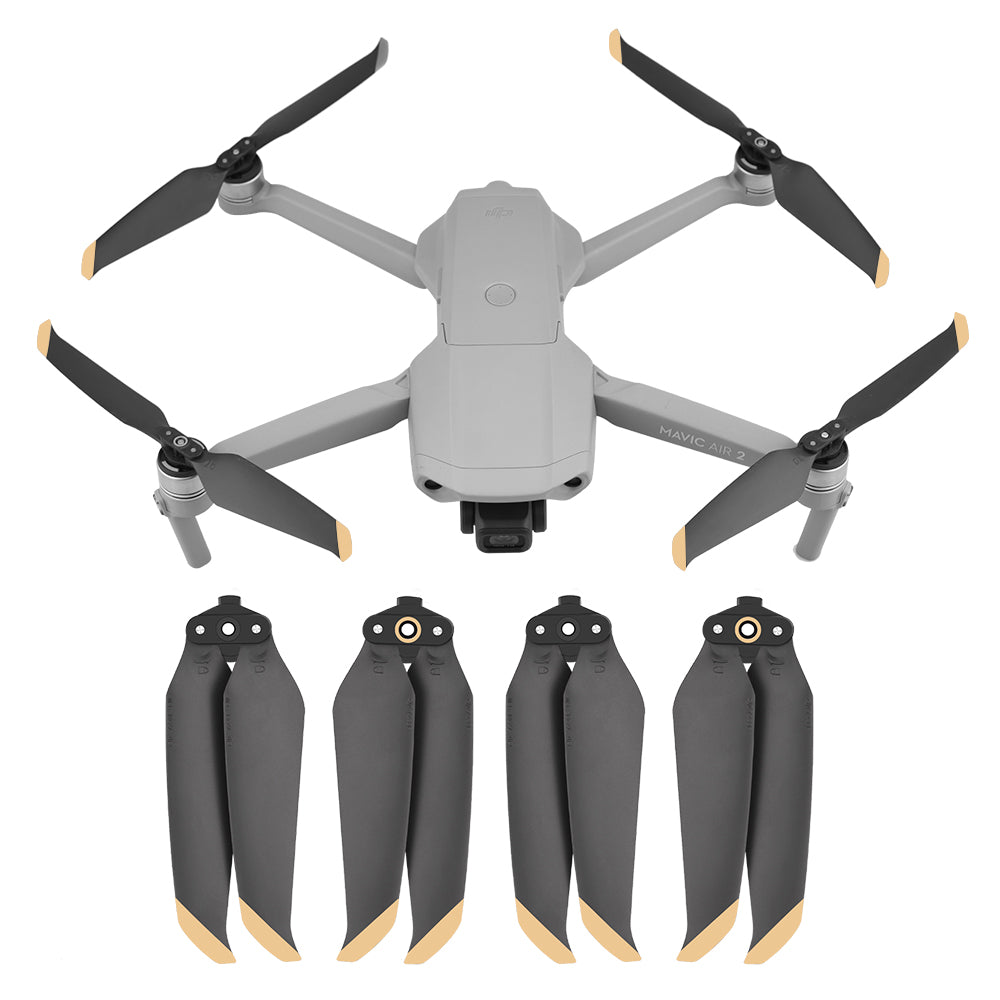 2 Pairs of Low-Noise Propellers 7238 Propellers for DJI Mavic Air 2