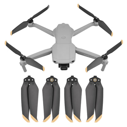 2 Pairs of Low-Noise Propellers 7238 Propellers for DJI Mavic Air 2