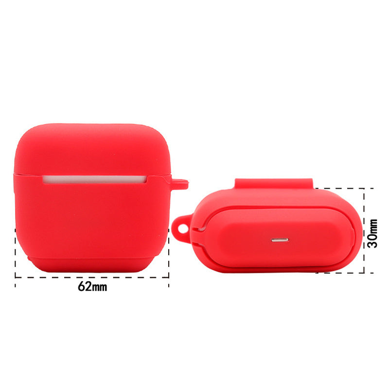 For Insta360 GO Camera Charging Case Soft Silicone Protective Cover Anti-drop Case with Carabiner