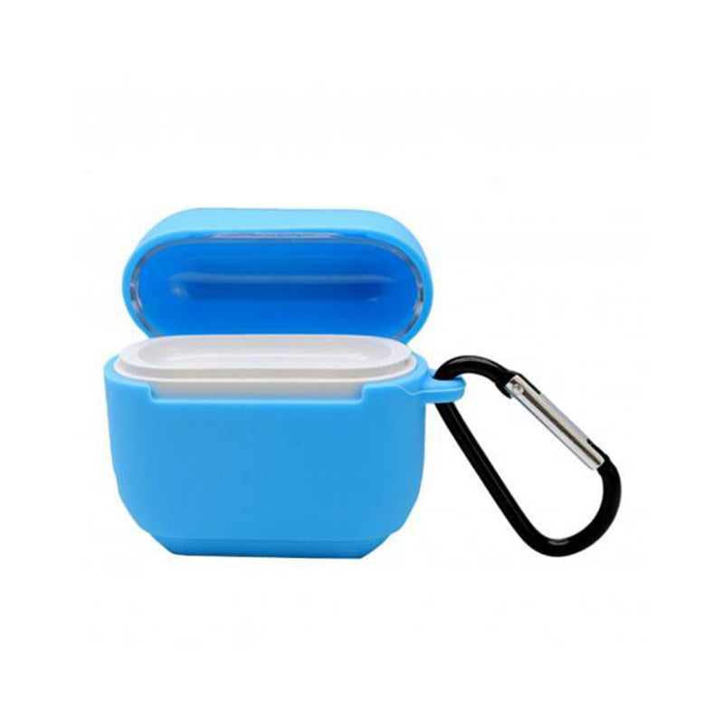 For Insta360 GO Camera Charging Case Soft Silicone Protective Cover Anti-drop Case with Carabiner
