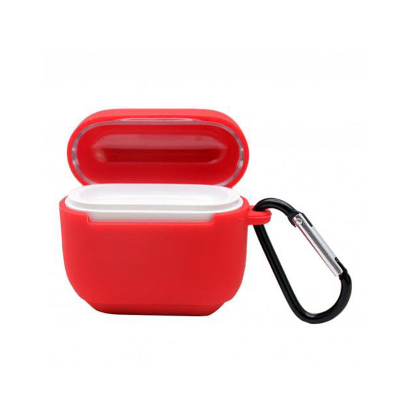 For Insta360 GO Camera Charging Case Soft Silicone Protective Cover Anti-drop Case with Carabiner
