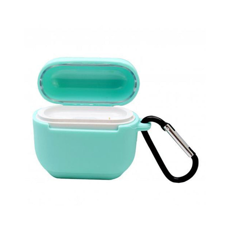 For Insta360 GO Camera Charging Case Soft Silicone Protective Cover Anti-drop Case with Carabiner