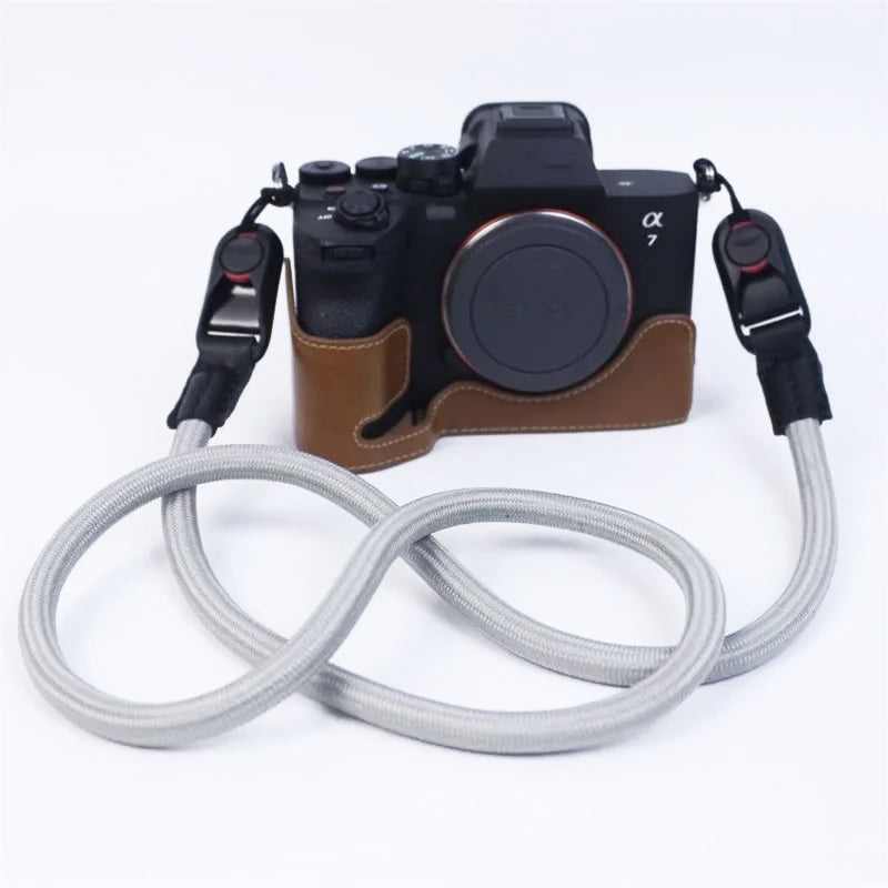 For Fuji XT4 XS10 Sony A7M4 A7C Quick Release Camera Carrying Rope Shoulder Strap