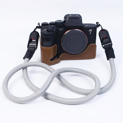 For Fuji XT4 XS10 Sony A7M4 A7C Quick Release Camera Carrying Rope Shoulder Strap