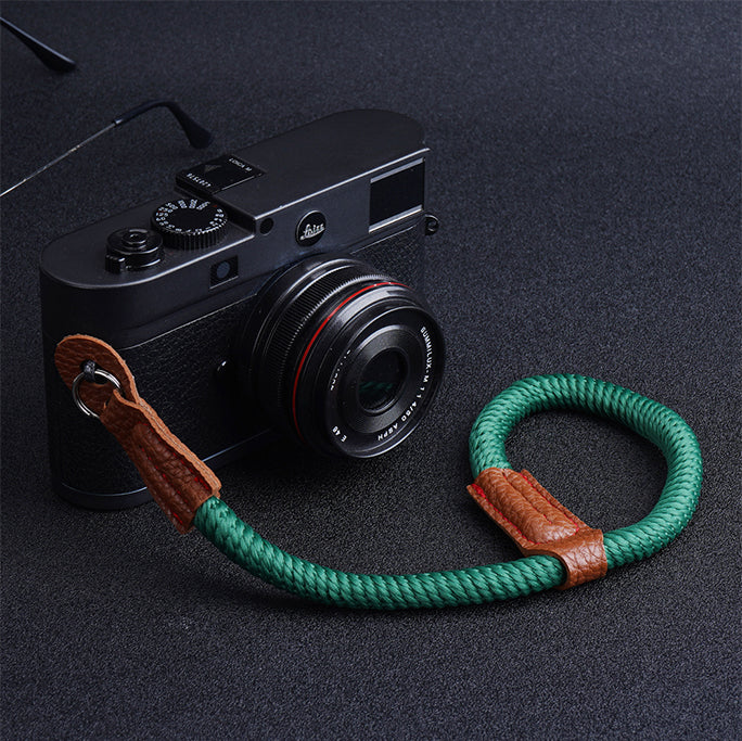For Sony / Leica / Fujifilm Camera Cotton Woven Round Hand Strap SLR Camera Anti-lost Wrist Rope