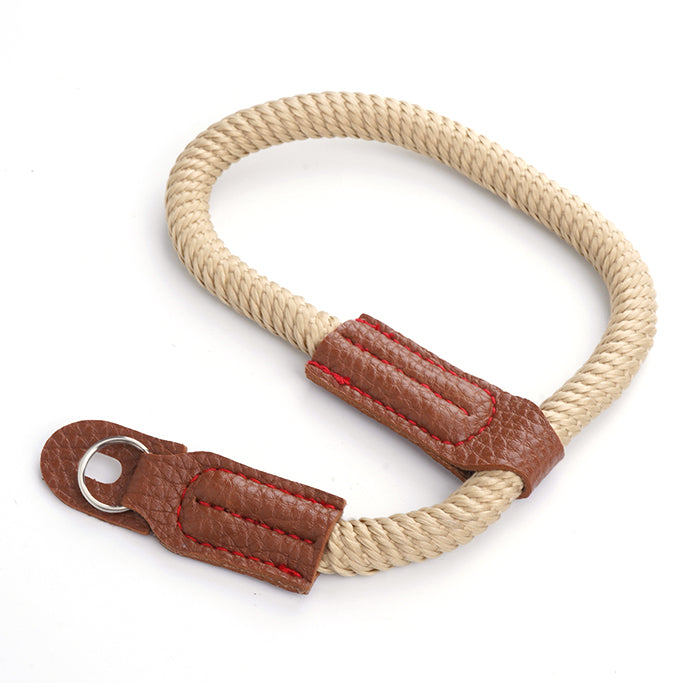 For Sony / Leica / Fujifilm Camera Cotton Woven Round Hand Strap SLR Camera Anti-lost Wrist Rope