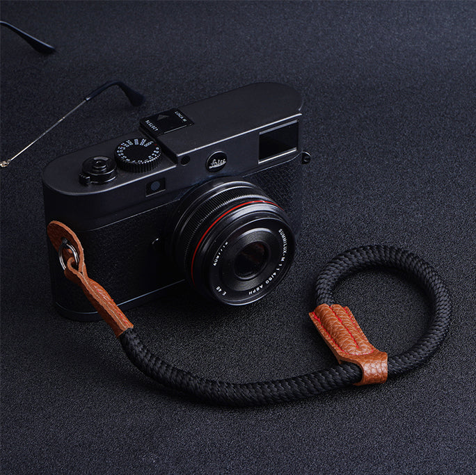 For Sony / Leica / Fujifilm Camera Cotton Woven Round Hand Strap SLR Camera Anti-lost Wrist Rope