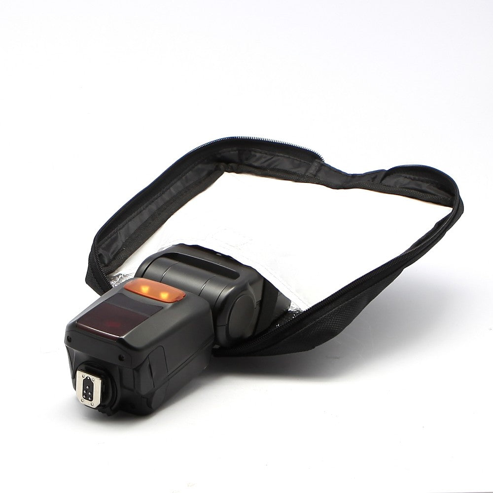 3 in 1 Camera Foldable Flash Reflector Softbox Diffuser Speedlite Beam Tube Soft Light Box Bag