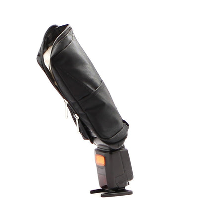 3 in 1 Camera Foldable Flash Reflector Softbox Diffuser Speedlite Beam Tube Soft Light Box Bag