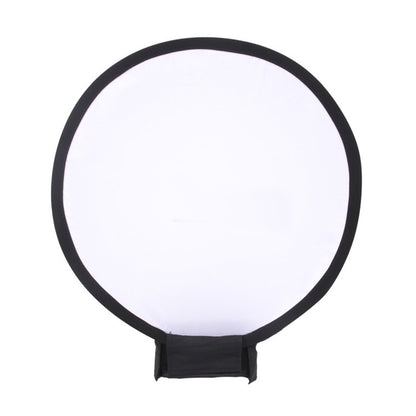 40cm Universal Foldable Round-Shape Speedlite Softbox Diffuser for Portable Camera Flash Light