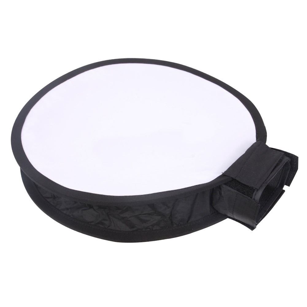 40cm Universal Foldable Round-Shape Speedlite Softbox Diffuser for Portable Camera Flash Light