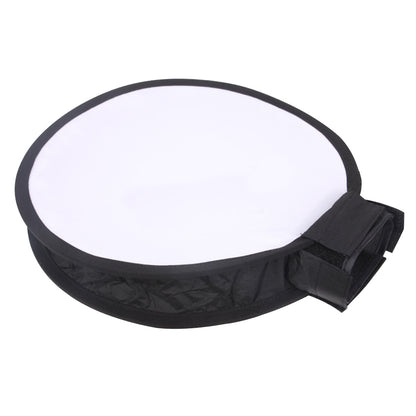 40cm Universal Foldable Round-Shape Speedlite Softbox Diffuser for Portable Camera Flash Light