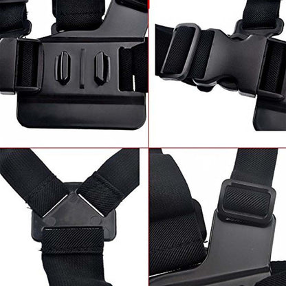 Action Cam Single-shoulder Chest Strap Mounting Bracket for GoPro 9/Hero 9