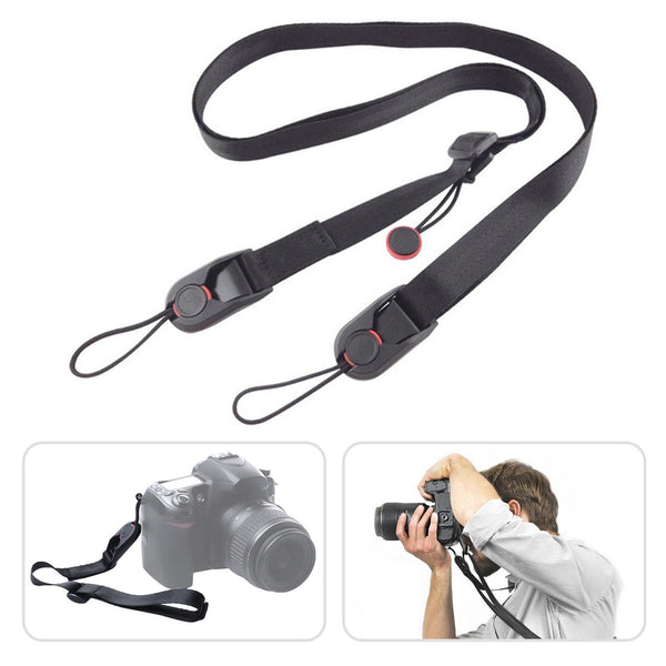 X-293 Camera Neck Hanging Strap Quick Release Universal DSLR Compact Camera Adjustable Sling Strap Carrying Rope