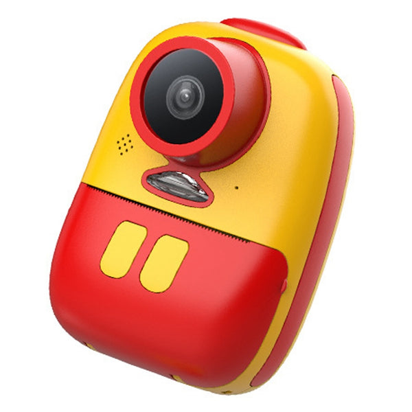D10m 1080P Cute Instant Print Selfie Camera with 2.0-Inch Screen for Kids, Video Camera Rechargeable Children Toy Learning Camera