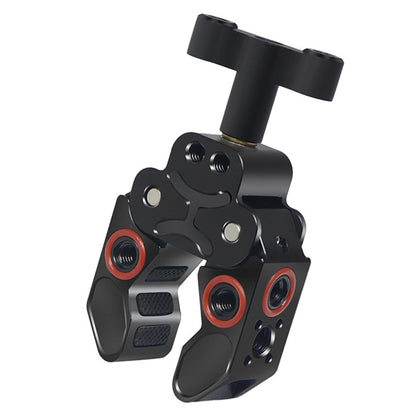FEICHAO KF44097 Anti-slip Camera Clamp Mount Gimbal Magic Arm Crab Claw with 1/4" and 3/8" Adapter for DSLR/LED Lights