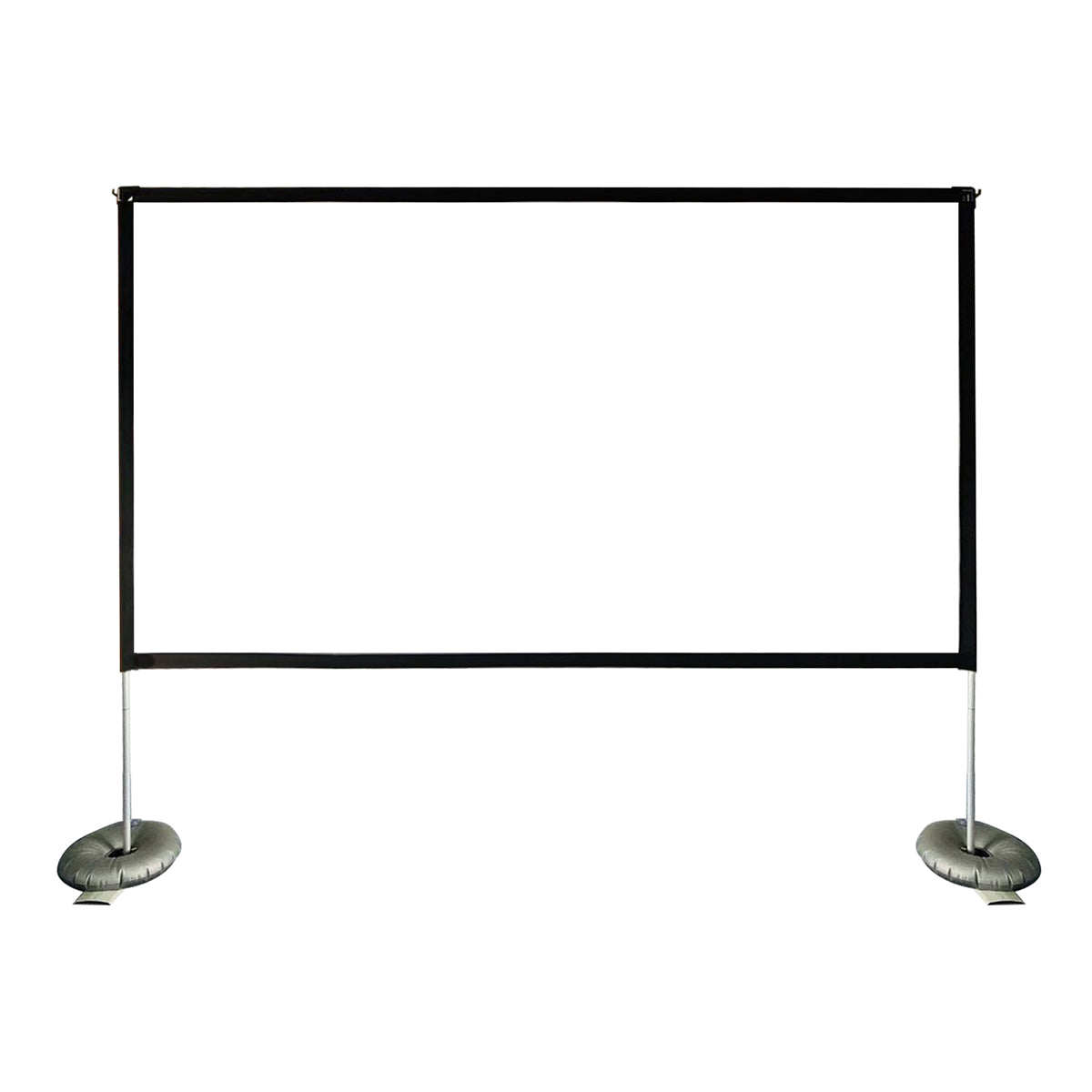 BXM-020 16:9 100-Inch Projector Screen Portable Folding Outdoor HD Projection Screen with Aluminum Tubes Support