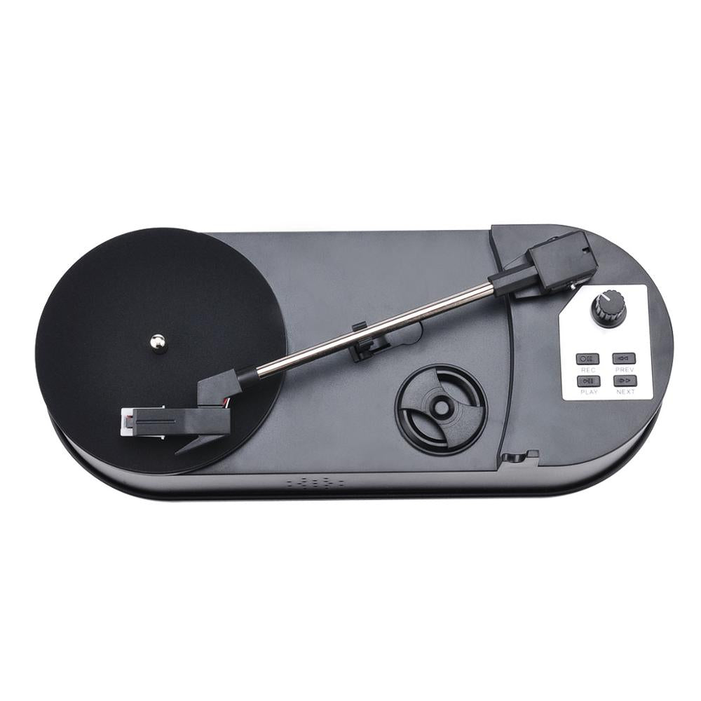 EZCAP 613 33/45RPM Turntable Player MP3 Converter Save Vinyl Music Records to TF Card/USB Disk with Built-in Speaker