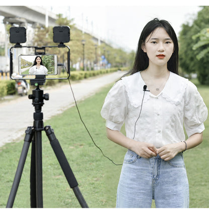 YELANGU MY2-C Clip-on Lapel Mic Mini Recording Microphone for Android Type-C Device (YLG9926B-C)