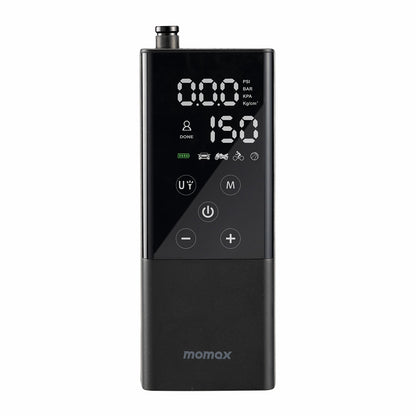 MOMAX ELECTRIC AIR PUMP Multifunctional Digital Display Inflator Portable Car Bike Motorcycle Air Pump