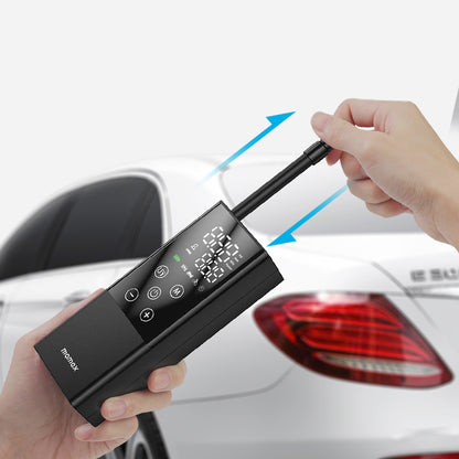 MOMAX ELECTRIC AIR PUMP Multifunctional Digital Display Inflator Portable Car Bike Motorcycle Air Pump