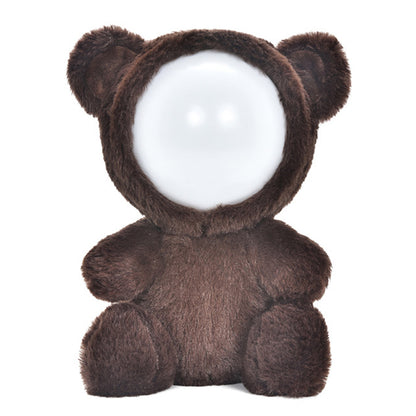 LJC-160 Cute Plush Toy Wireless Bluetooth Speaker Night Light Gifts for Kids Baby Teenage Girls Boys