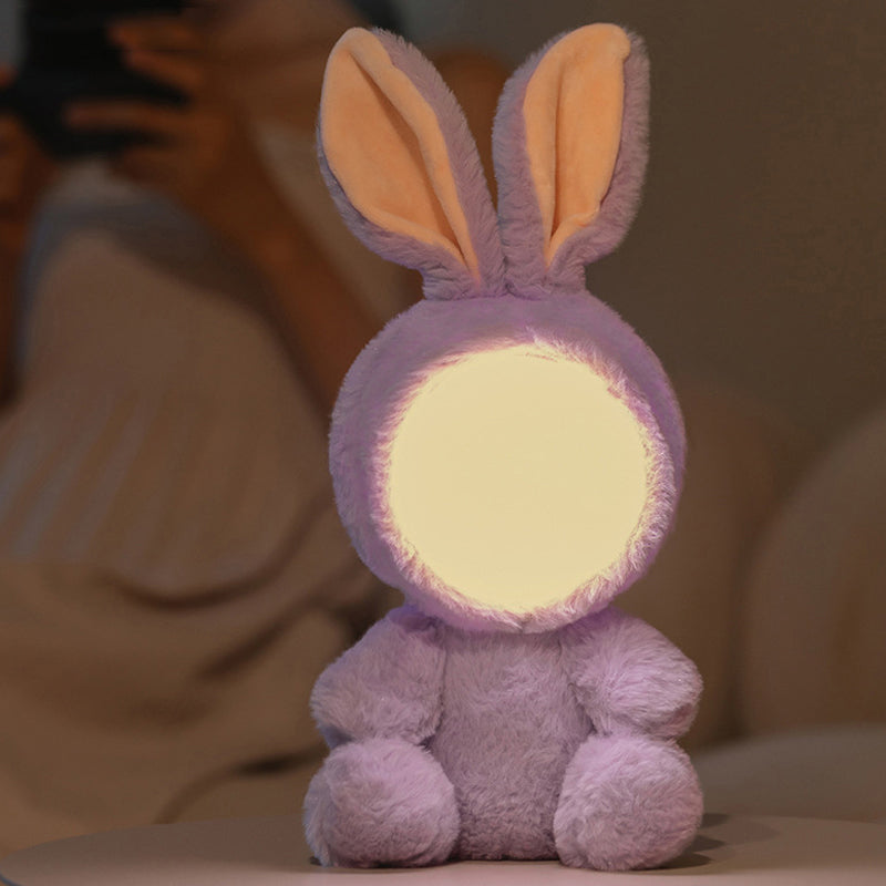 LJC-160 Cute Plush Toy Wireless Bluetooth Speaker Night Light Gifts for Kids Baby Teenage Girls Boys