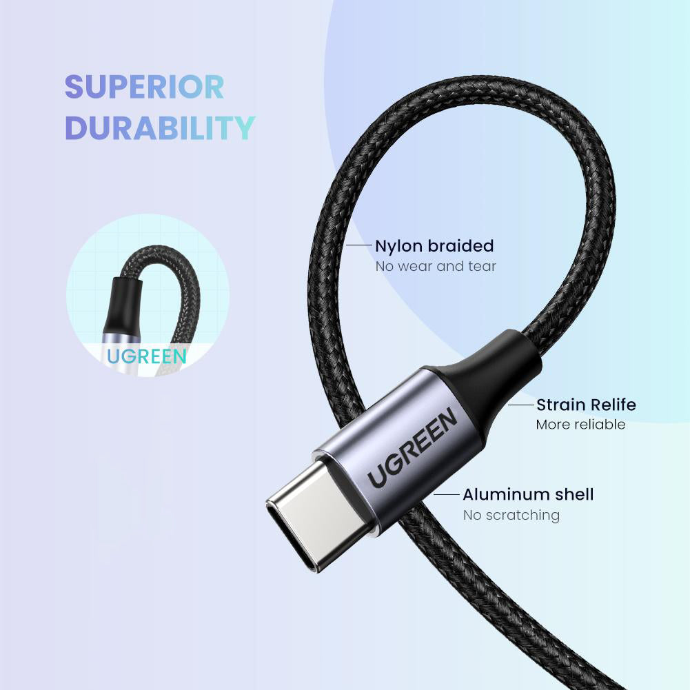 UGREEN USB C to 3.5mm Audio Aux Cable Type C to 3.5mm Headphone Male Jack Plug Adapter Car Auxiliary Stereo Cord