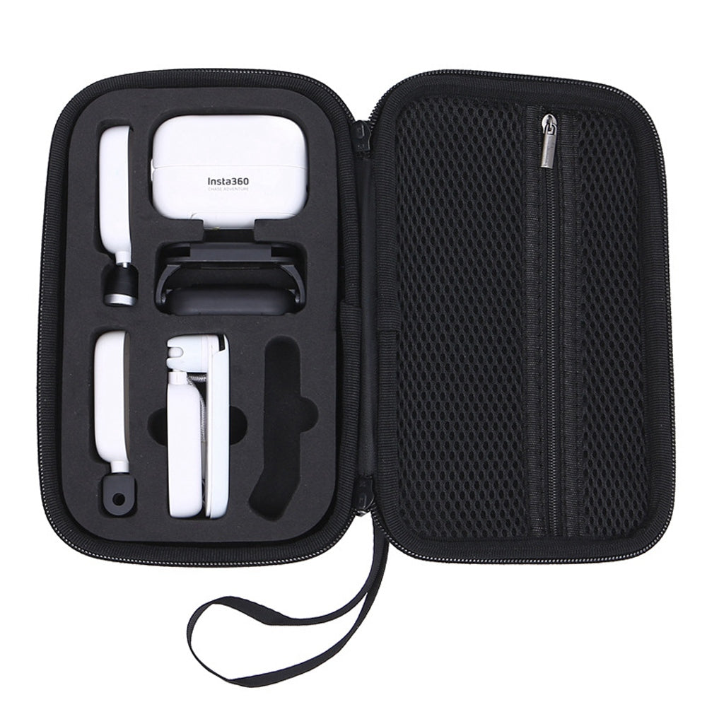 For Insta360 GO 2 Action Camera Storage Carrying Bag Wrist Strap Design Travel Protective Case Accessories Organizer