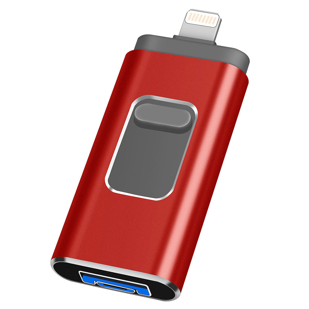 RICHWELL R-01B 256GB USB 3.0 Flash Drive USB Memory Stick External Storage Thumb Drive Photo Stick for iPhone Android PC