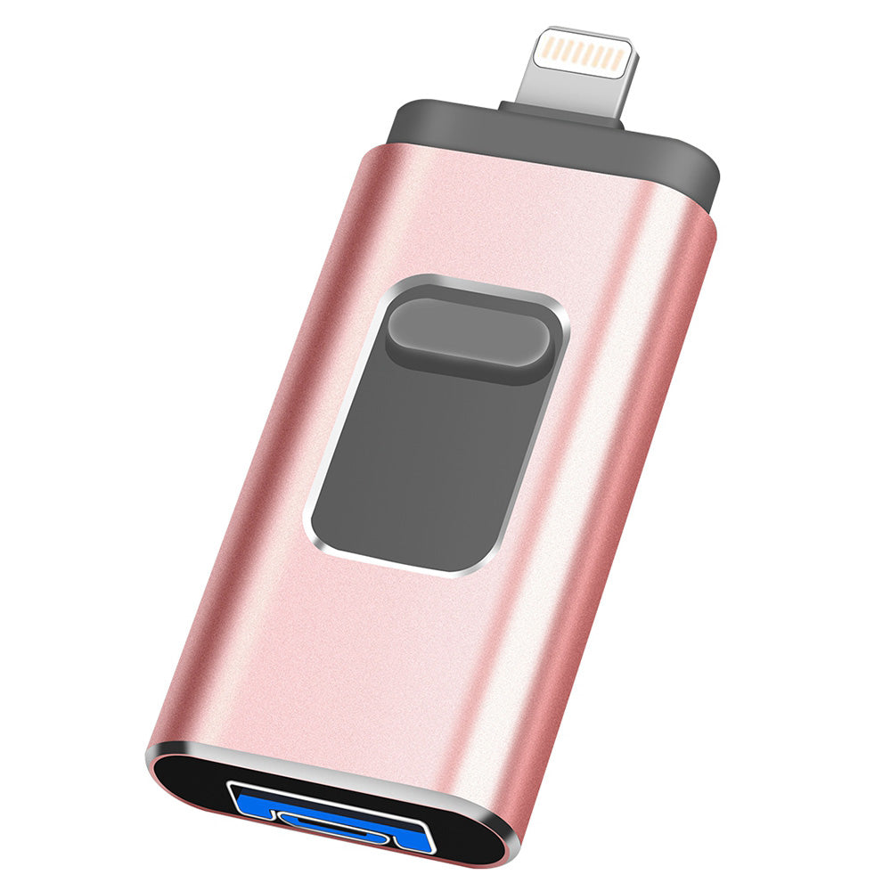 RICHWELL R-01B 256GB USB 3.0 Flash Drive USB Memory Stick External Storage Thumb Drive Photo Stick for iPhone Android PC