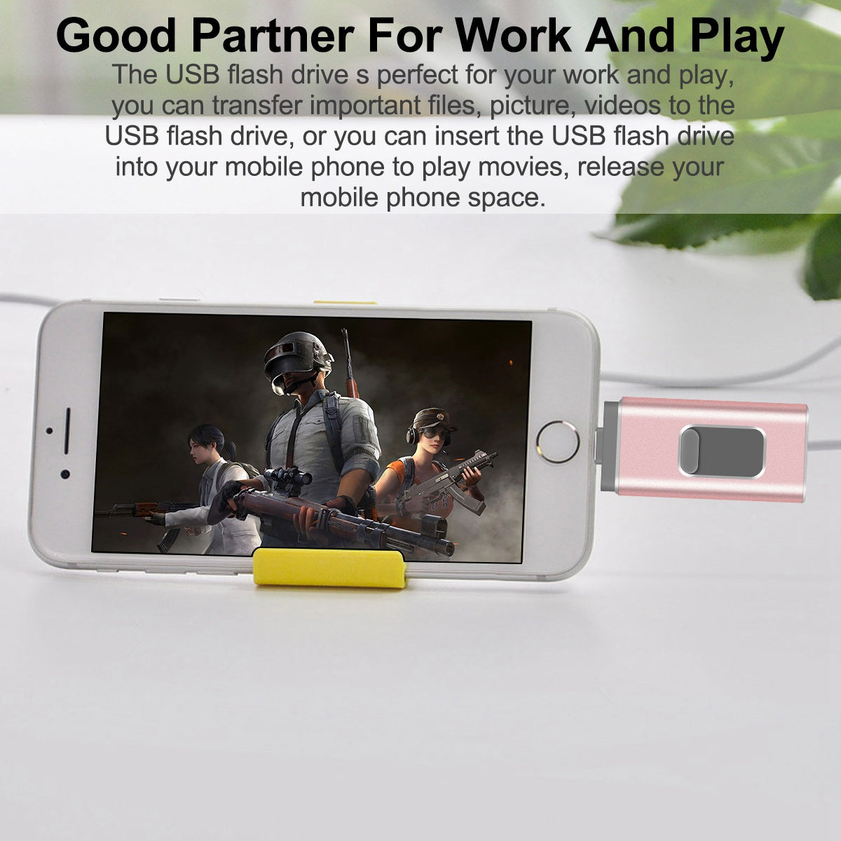 RICHWELL R-01B 256GB USB 3.0 Flash Drive USB Memory Stick External Storage Thumb Drive Photo Stick for iPhone Android PC