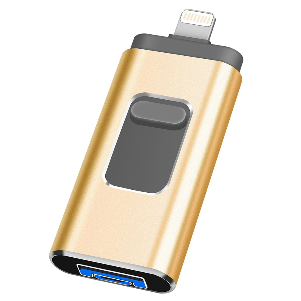 RICHWELL R-01B 256GB USB 3.0 Flash Drive USB Memory Stick External Storage Thumb Drive Photo Stick for iPhone Android PC