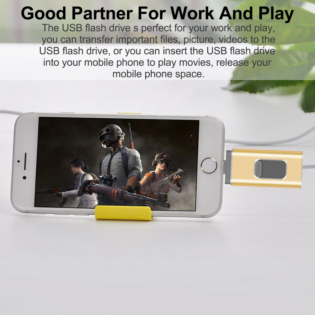 RICHWELL R-01B 256GB USB 3.0 Flash Drive USB Memory Stick External Storage Thumb Drive Photo Stick for iPhone Android PC