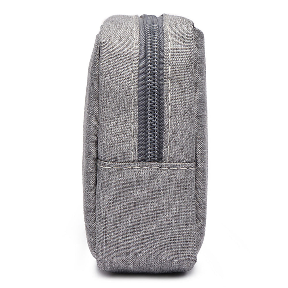 ZZRS Digital Storage Bag Power Bank Data Cable Charger Electronics Accessories Portable Pouch (Size: S)