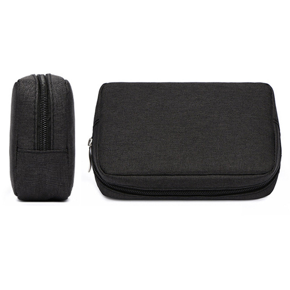 ZZRS Digital Storage Bag Power Bank Data Cable Charger Electronics Accessories Portable Pouch (Size: S)