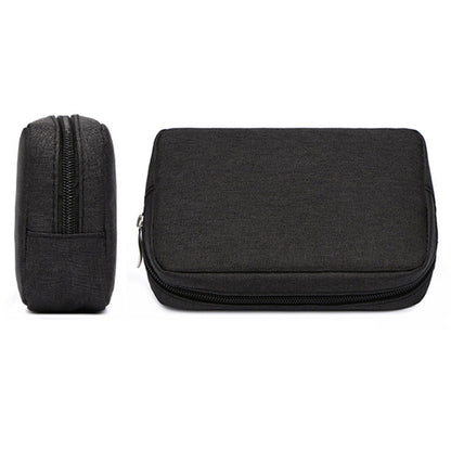 ZZRS Digital Storage Bag Power Bank Data Cable Charger Electronics Accessories Portable Pouch (Size: S)