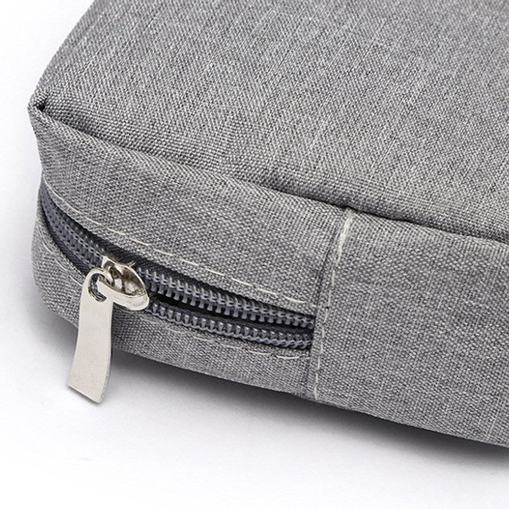ZZRS Digital Storage Bag Power Bank Data Cable Charger Electronics Accessories Portable Pouch (Size: S)