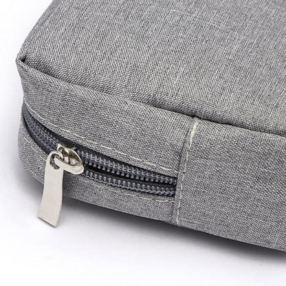 ZZRS Digital Storage Bag Power Bank Data Cable Charger Electronics Accessories Portable Pouch (Size: S)
