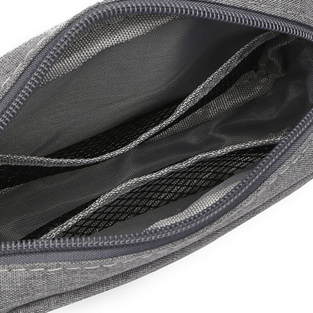 ZZRS Digital Storage Bag Power Bank Data Cable Charger Electronics Accessories Portable Pouch (Size: S)